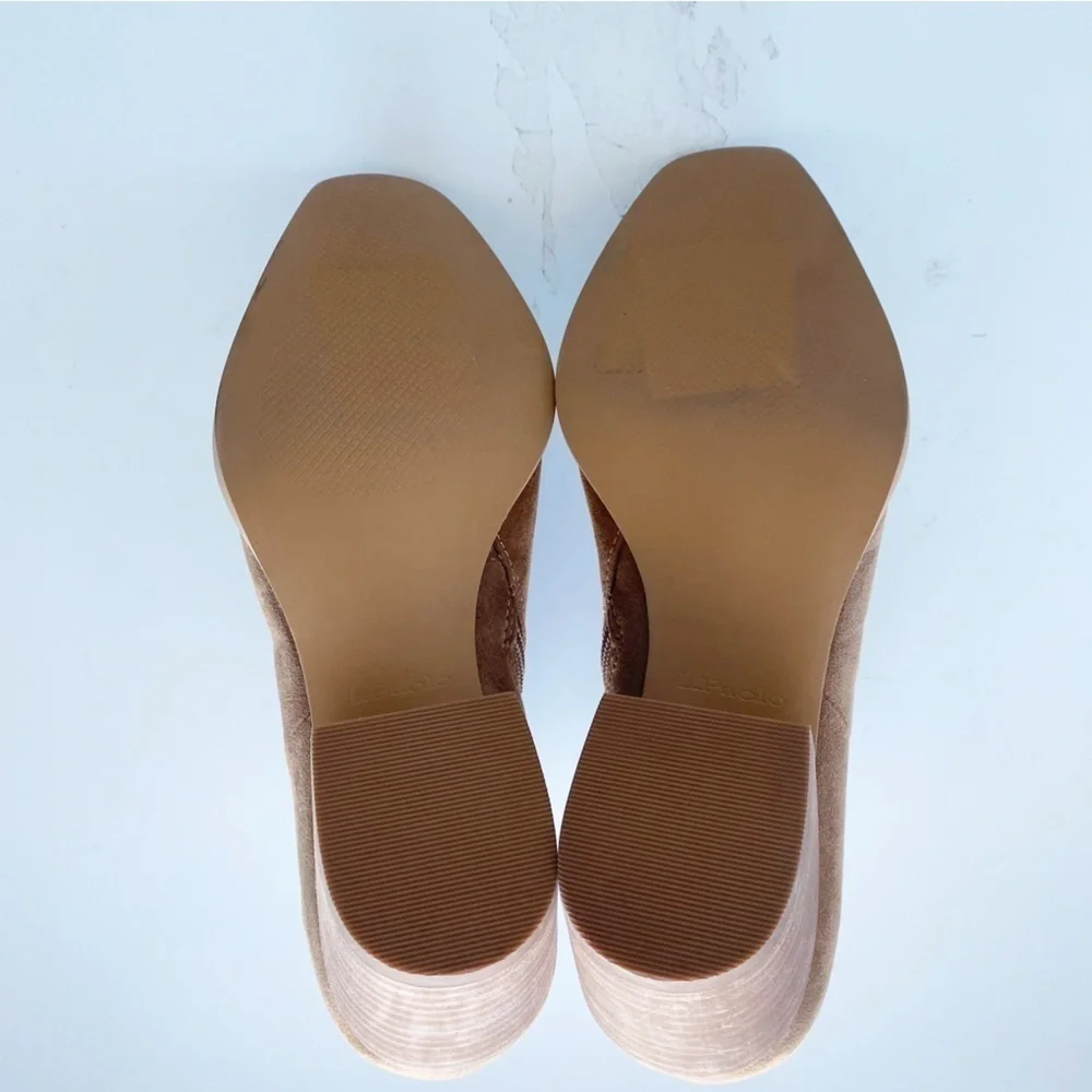 PAOLO Windy Snip Toe Western Ankle Bootie NEW In Mushroom